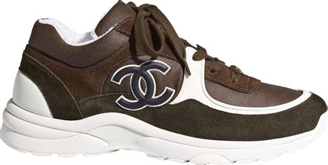 chocolate brown chanel|brown Chanel sneakers.